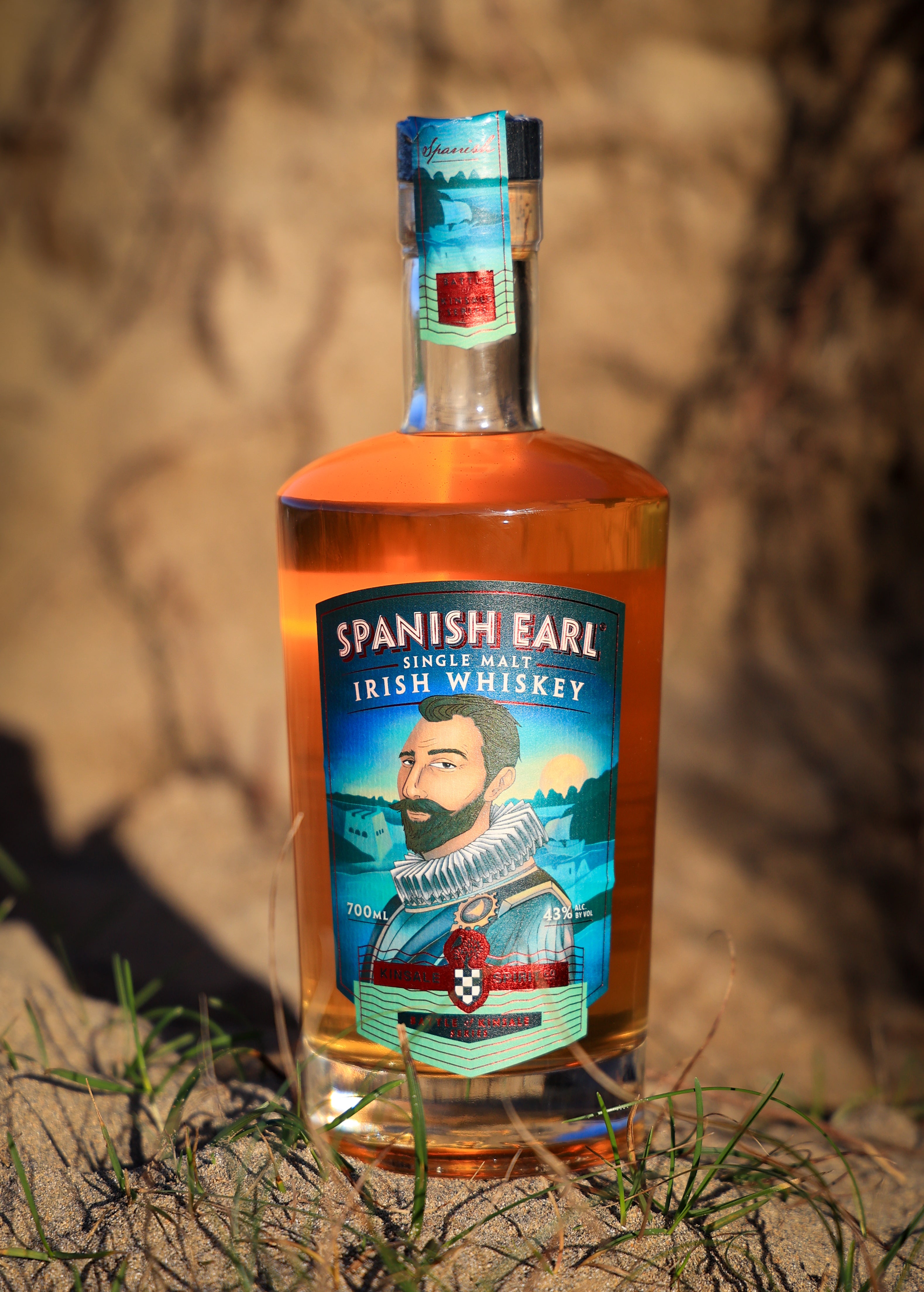 ONLINE PRICE $49.99 (usually $55.00) Spanish Earl Single Malt Irish Whiskey 750ml/75cl