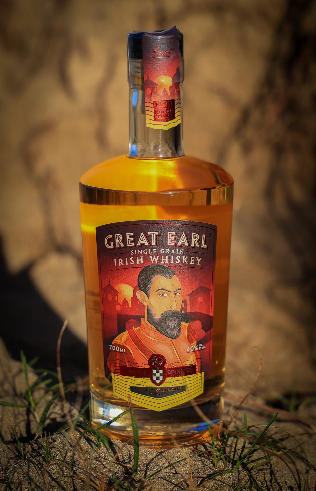Great Earl Single Grain Irish Whiskey 750ml/75cl