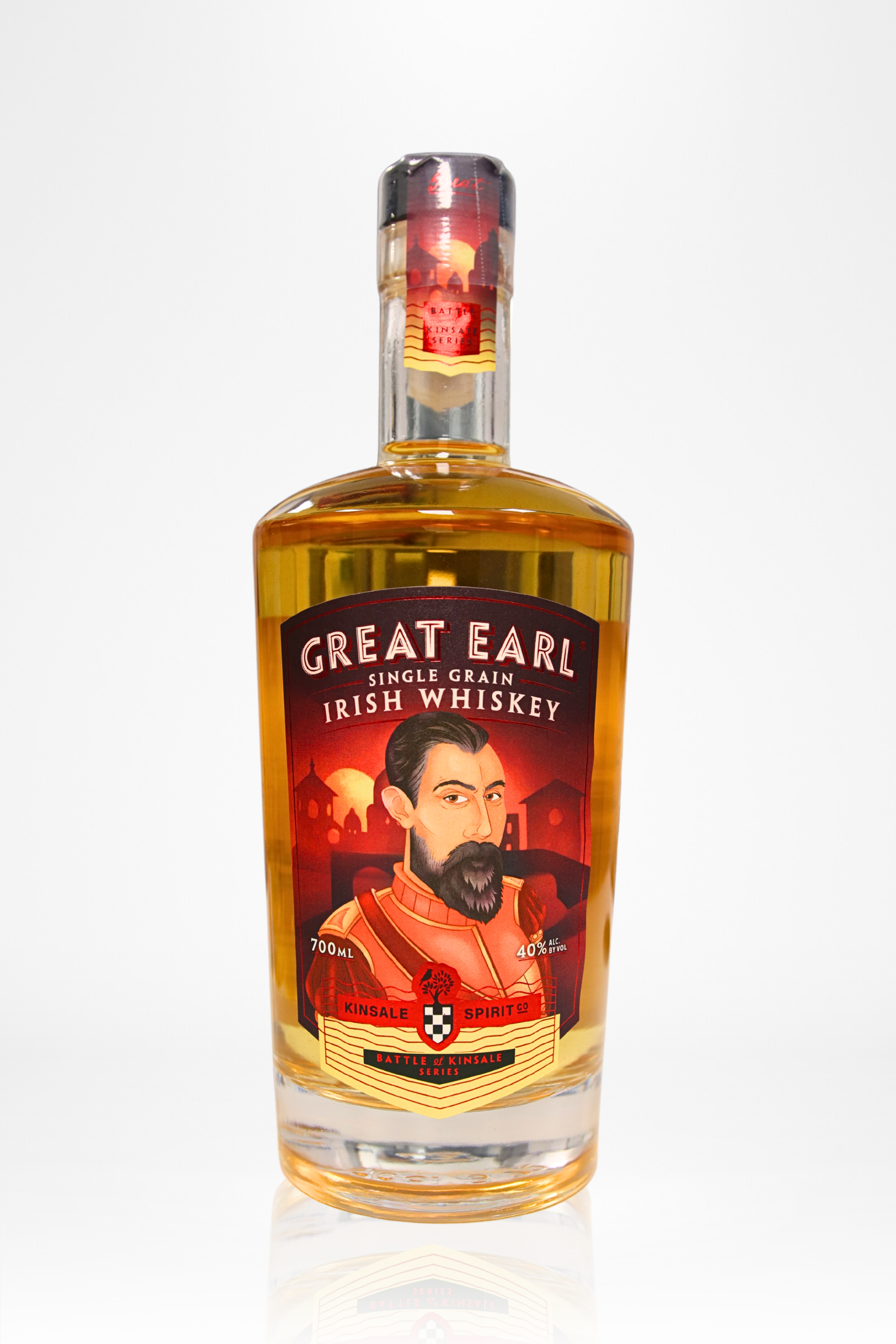 Great Earl Single Grain Irish Whiskey 750ml/75cl